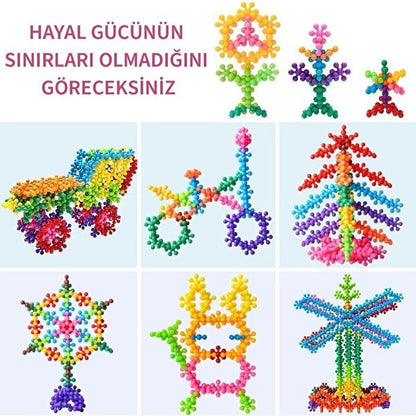 KidiToys™ Kar Tanesi Yapı Oyuncakları