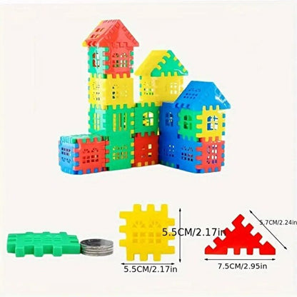 KidiToys™ Puzzle Şehri Yapı Oyuncakları