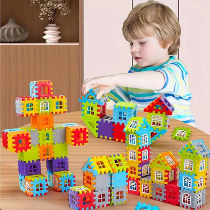KidiToys™ Puzzle Şehri Yapı Oyuncakları